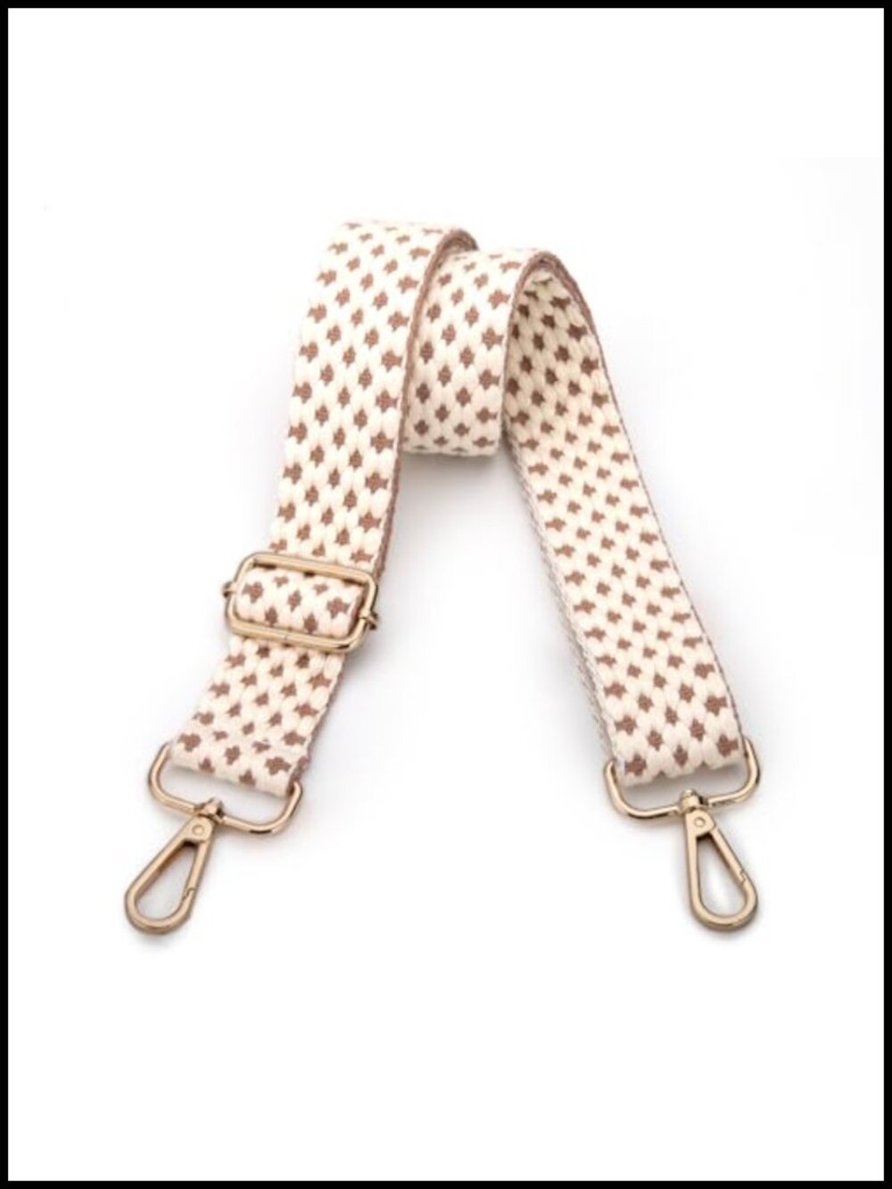 Adjustable Crossbody Purse Strap Wide Polyester Replacement Bag Strap